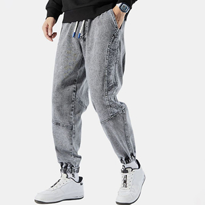 Pantalon en jean Flex Mode pour homme qui se déplace facilement. Démarquez-vous. Vibes maximales à chaque pas. Conçu pour le mouvement, stylisé pour attirer l'attention. - Product Image 5