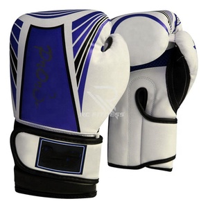 Gants de boxe professionnels en cuir de vachette avec logo personnalisé, impression par sublimation, qualité supérieure, antidérapants, vêtements de fitness RC - Product Image 6