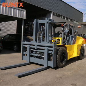 Дизельный вилочный погрузчик RUNTX с опциональным двигателем, 10-12 тонн, с функцией Container Master и передними двойными шинами - Product Image 4