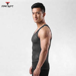 เสื้อกล้ามตาข่ายผ้าฝ้าย 100% ระบายอากาศได้ดี สำหรับผู้ชายและผู้หญิง เสื้อกล้ามออกกำลังกายเซ็กซี่สำหรับโยคะ ขายส่ง - Product Image 3