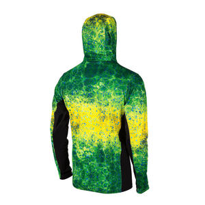 Camisa de pesca de manga larga para hombre – Protección solar UPF y ropa deportiva y para exteriores de secado rápido - Product Image 4