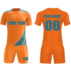 Uniforme de Fútbol Personalizado para Adultos, Camiseta y Pantalones Cortos, Conjunto Deportivo Transpirable de Secado Rápido para Clubes y Escuelas - Product Image 3
