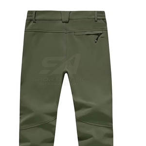 Pantalones Softshell para Exteriores, Pantalones de Tela Elástica Resistente para Senderismo, Trekking y Escalada - Product Image 6