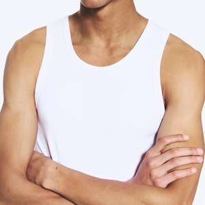 Men's Solid Color O-Neck <b>Tank</b> <b>Top</b> Quick Dry Sleeveless Vest Casual Cotton Polyester <b>Workout</b> <b>Tank</b> <b>Top</b> - Product Image 3