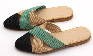 Sandales en raphia faites à la main, chaussures de plage d'été, ballerines marocaines - Product Image 2