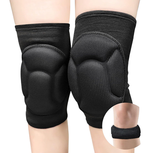 Genouillères de compression souples en néoprène et nylon pour l'entraînement, la musculation et la gym - Product Image 2