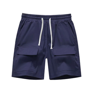 Pantalones Cortos Deportivos para Hombre, Estilo Moderno, de Algodón/Poliéster/Felpa, Personalizables, para Verano, Casuales, para Correr, Talla Sólida - Product Image 2
