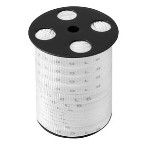 Nastro Piatto in Poliestere da 3/4'' x 265 m, Nastro di Trazione con Capacità di Trazione di 2500 Lbf, Nastro Stampato per Tiraggio Cavi, Fascette per Cavi - Product Image 4