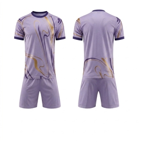 Nuevo Uniforme de Fútbol para Entrenamiento y Partidos, Impresión Digital, Transpirable y de Secado Rápido, Uniforme de Fútbol para Adultos al por Mayor - Product Image 5