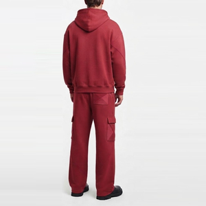 Precio de Fábrica al por Mayor: Conjuntos de Chándal Casuales Lisos para Hombre, Última Moda, Conjuntos de Chándal de Color Sólido con Media Cremallera para Hombre en Venta - Product Image 2