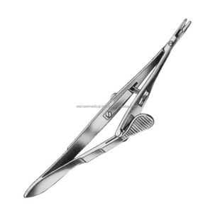 HOT-SALE WARSAW Castroviejo-Kalt Micro-Needle Holder Stainless Steel Suture Surgical Instrument | needle holder - Product Image 2