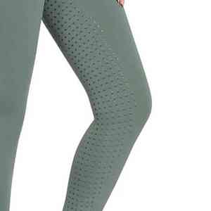 Pantalones de equitación ultraligeros de verano con malla transpirable y alta elasticidad, pantalones de montar cómodos y ajustables. - Product Image 6