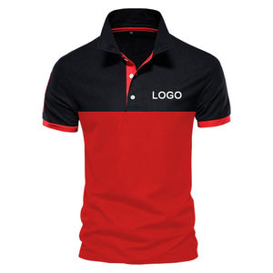 เสื้อโปโลถักไหมพรมสีพื้นเรียบง่าย สไตล์พื้นฐาน กระดุมติด ผ้าฝ้าย 100% แขนสั้น เสื้อสเวตเตอร์ผู้ชาย - Product Image 5