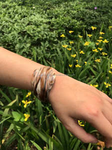 กำไลเขาควายแฟชั่นเหนือกาลเวลาสำหรับผู้หญิงและเด็กผู้หญิงแกะสลักตามหลักฮวงจุ้ยและรัก - Product Image 4