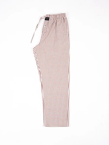 Pijamas de Verano para Hombre 2026, al por Mayor, Premium, Color Beige a Cuadros, 100% Algodón, Casuales, Ligeros y Cómodos - Product Image 1
