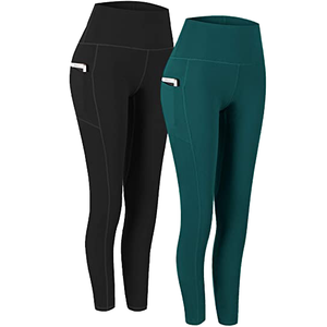 Women's Seamless Workout <b>Leggings</b> Flexible Stretch Fitness Pants for Yoga Exercise and Active Lifestyle - Product Image 4