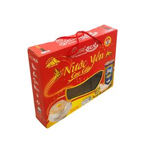 Boîtes en carton ondulé personnalisées style basique 28*5*22cm, imprimées UV offset, matériaux recyclés, qualité supérieure, pour nids d'oiseaux, auto-assemblables - Product Image 1