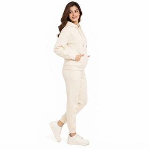 Vêtements de sport respirants parfaits pour l'entraînement, ensemble de survêtement pour femmes, veste de sport confortable, pantalon assorti, léger - Product Image 5