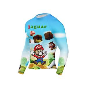 Rashguard personnalisé sublimé pour BJJ et MMA - Vêtements de sport unisexes - Product Image 3