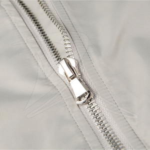 Men's Retro Double-Sided Bomber <b>Jacket</b> Stand Collar Windproof Leather Zipper Closure <b>Fleece</b>-<b>Lined</b> Winter Finished - Product Image 2