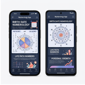 Aplicación de Numerología RoyalCraft – Números del Camino de Vida, Calculadora del Destino, Perspectivas sobre la Personalidad y el Futuro iOS/Android - Product Image 2