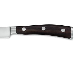 Cuchillos para Carne Ergonómicos con Mango Negro y Hoja Curva de Acero Inoxidable para Cortar Carne, Ideales para Restaurantes, Comedores y Cocinas Domésticas - Product Image 6