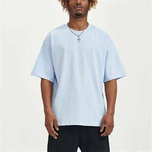 T-shirt Oversize Marron en Coton 230 g/m² Personnalisable avec Logo, Effet Vieilli, 100% Coton, Grammage Lourd - Product Image 3