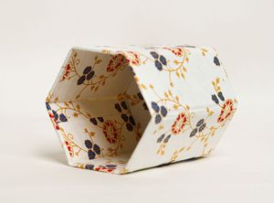 SHAHALAM Eco-Friendly Multiple Colors Floral Printed Paper <b>Pen</b> Holder Letterpress Printing | Decorative Desk Organizer <b>Pens</b> - Product Image 4
