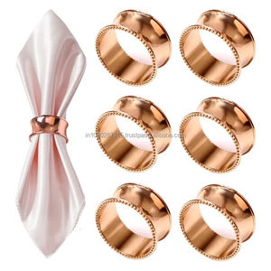 Servilletero de metal artesanal de lujo diseñado para ceremonias de comedor temáticas reales durante ocasiones especiales - Product Image 3