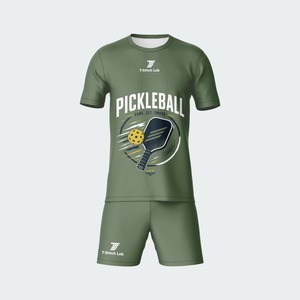 Camiseta Polo para Hombre, Manga Corta, Ropa de Pickleball, Jersey de Pickleball con Estampado Personalizado, Transpirable, de Secado Rápido, Ropa Deportiva para Pickleball - Product Image 4