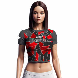 Camisetas Cortas Transpirables para Mujer de Uso en Exteriores, Camisetas Cortas Ligeras para Mujer, Camisetas Cortas para Mujer en Oferta - Product Image 1