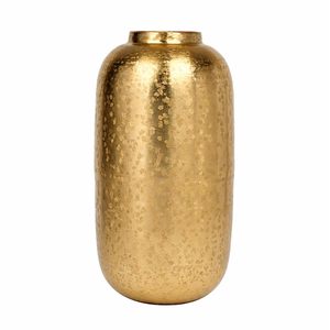 Luxury <b>Gold</b> Metal Flower <b>Vase</b> Decorative Stylish Design <b>Vases</b> Resistant Golden Powder Coated Outdoor Home and Hotels - Product Image 1