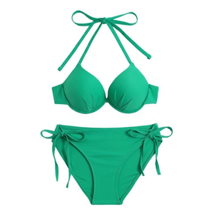 Nuevo Bikini de Lujo para Mujer 2026, Venta al Por Mayor de Fábrica, Alta Calidad, Impresión Personalizada, Bikini de Cintura Alta, Mini Micro Bikini - Product Image 6