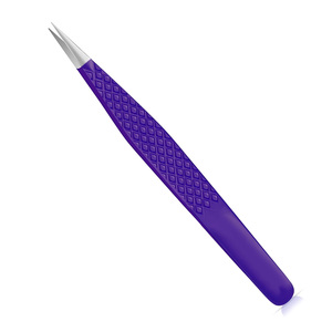 Juego de Pinzas para Pestañas de Acero Inoxidable Personalizables, Más Vendidas, Punta Puntiaguda, Antiestáticas, Duraderas, Agarre Preciso, Alta Calidad, Logotipo Personalizado - Product Image 1