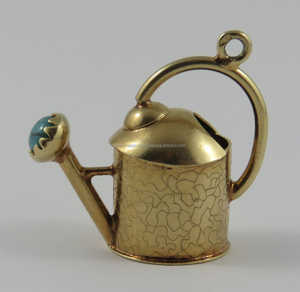 Arrosoir en laiton massif Pichet en métal poli or fait à la main de qualité exclusive Parfait pour la décoration de jardin élégante - Product Image 6