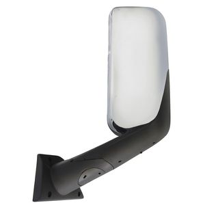 2018+ New for Freightliner Cascadia Left/Driver <b>Side</b> Door Mirror Assembly Chrome Back Cover Heated Defrost Motorized Truck - Product Image 1