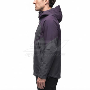 Veste d'extérieur résistante au vent pour homme, à capuche, légère, respirante, fermeture éclair intégrale, randonnée, trekking, aventure - Product Image 5