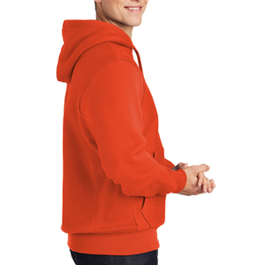 เสื้อสเวตเชิ้ตมีฮู้ดสีส้มสำหรับผู้ชาย พิมพ์ลาย Love Is All You Need ผ้าฝ้ายถักแบบลำลอง ดีไซน์กระเป๋าหน้า ทรงปกติ ใส่ได้ในฤดูใบไม้ร่วง - Product Image 3
