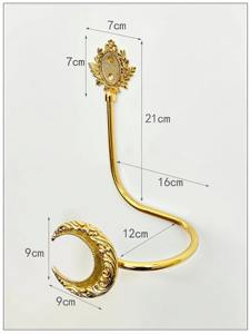 Soporte para cortinas en forma de luna, organizador de cortinas, ideal para habitación infantil y decoración interior de ensueño, venta al por mayor desde India. - Product Image 3