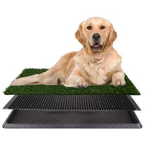 TH-PAG-606 Hygienic Artificial Grass <b>Mat</b> <b>for</b> Dogs Ideal <b>for</b> Indoor Toilet Training Small Apartments or <b>Outdoor</b> <b>Patio</b> Relaxation - Product Image 1