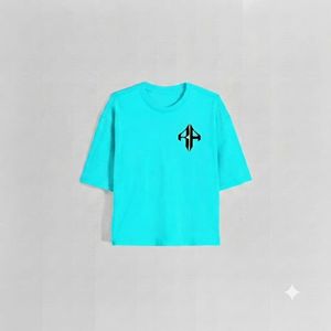 Camiseta Extra Grande de Primera Calidad para Hombre, 100% Algodón, con Logotipo Personalizado Serigrafiado, Color Azul Marino, de Secado Rápido y Cuello Redondo - Product Image 1