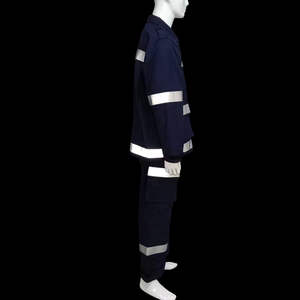 Uniforme de Trabajo de Seguridad Industrial de Alta Visibilidad BETTERGLOWAPPARELMFG Personalizado, Conjunto Unisex de Algodón Transpirable con Certificación CE - Product Image 6