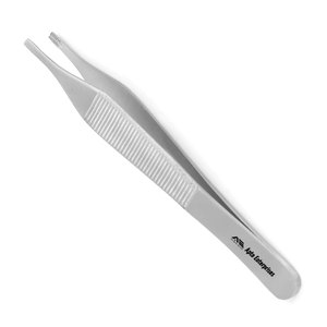 Stainless Steel Precision Surgical Instrument for Delicate Adson Brown Tissue Forceps 12cm with 7x7 <b>Teeth</b> - Product Image 4