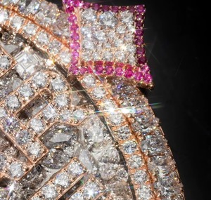 จี้ห้อยคอทรงวงกลม ZAWO HOUSE รุ่น Custom Billion Dollar ประดับเพชรโมอิสซาไนต์ VVS1 เงินแท้ 925 สไตล์ฮิปฮอป สำหรับผู้ชาย - Product Image 3