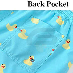 Shorts de bain sublimés à prix de gros - 100% polyester, cordon de serrage, respirant, coupe-vent, séchage rapide, décontracté, taille mi-haute, ODM 180g - Product Image 5