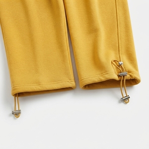 AMIB SPORTS <b>Casual</b> <b>Men's</b> <b>Linen</b>/Cotton Twill <b>Trouser</b> Eco-Friendly Breathable Midweight Mid Straight Embroidered Elastic Waist - Product Image 3
