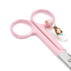 Tijeras para Vendajes Lister de Acero Inoxidable Rosa, Personalizadas OEM, Desechables, de Un Solo Uso, Instrumentos Quirúrgicos Manuales, Certificación CE - Product Image 4