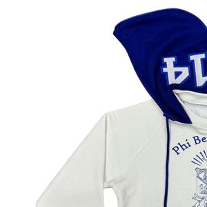 เสื้อฮู้ด Phi Beta Sigma สำหรับผู้ชาย ทรงพอดีตัว ผ้าพรีเมียม เสื้อผ้าสำหรับชมรมกรีก สวมใส่สบายในชีวิตประจำวัน - Product Image 5