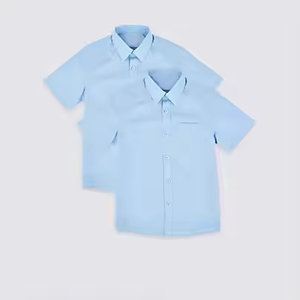 Nuevos Uniformes Escolares de Moda al Por Mayor para Niños y Niñas, Camisa Blanca y Pantalones - Product Image 5