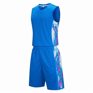 Maillot de basket-ball personnalisé OEM avec logo, respirant, séchage rapide, impression par sublimation, numéro de club et équipe brodé, ensemble 100% personnalisé - Product Image 3